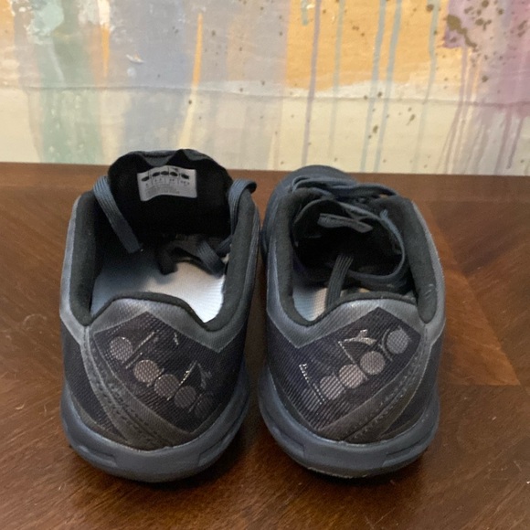 DIADORA Brazil Sala Turf Soccer Shoe Black Mens 6.5 - Picture 5 of 6